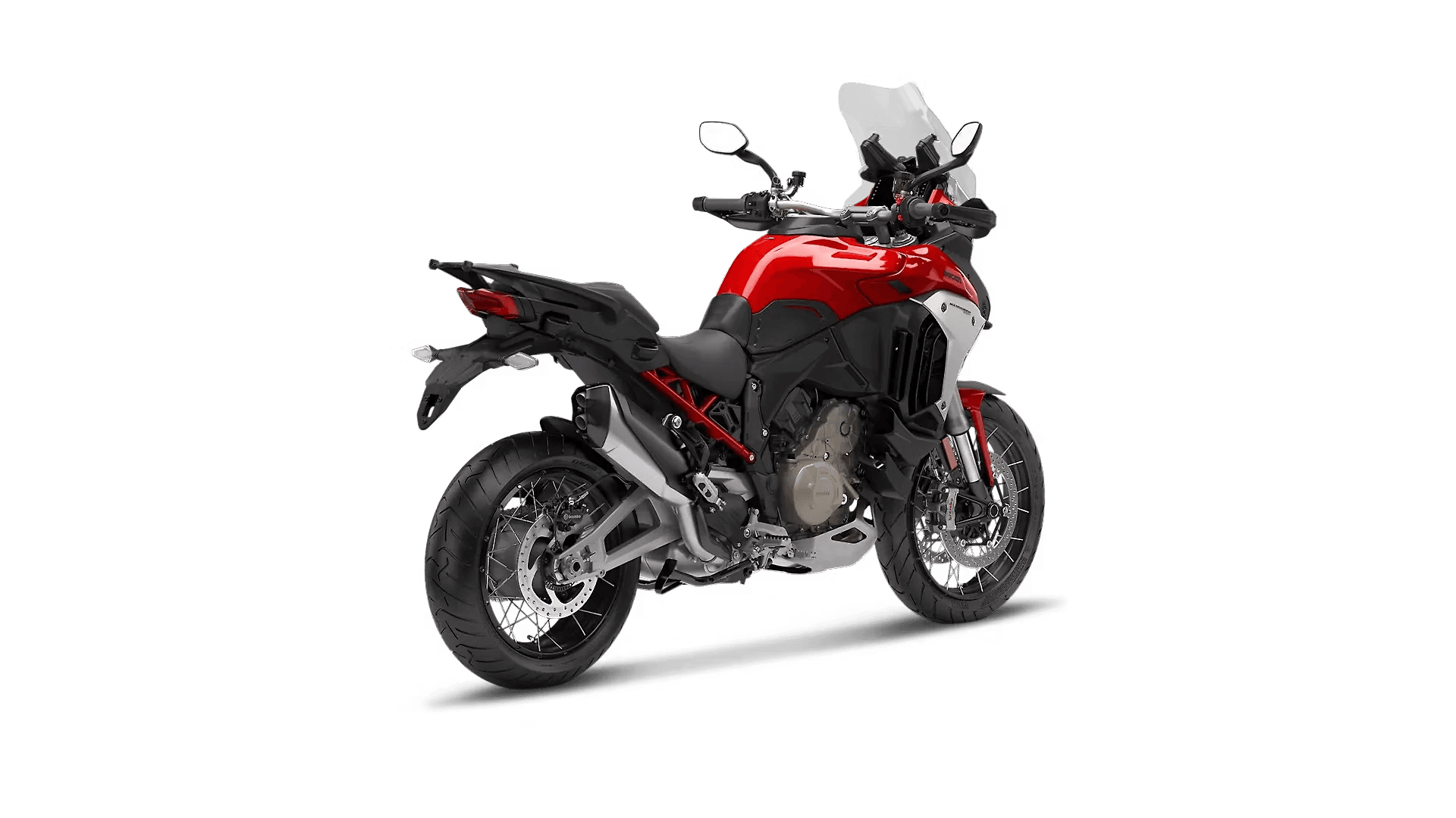 Ducati Multistrada V4 Rally Right Rear Three Quarter