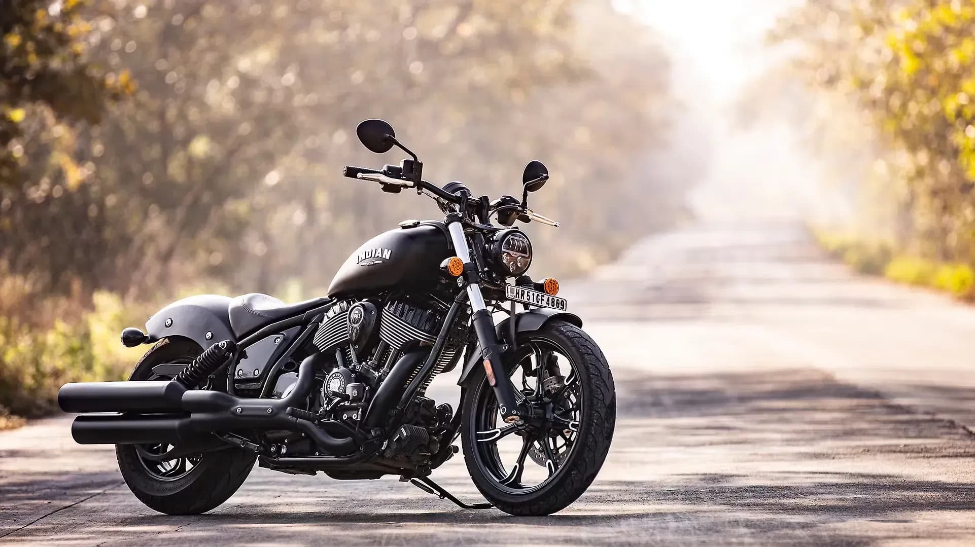Indian Chief Dark Horse Right Front Three Quarter