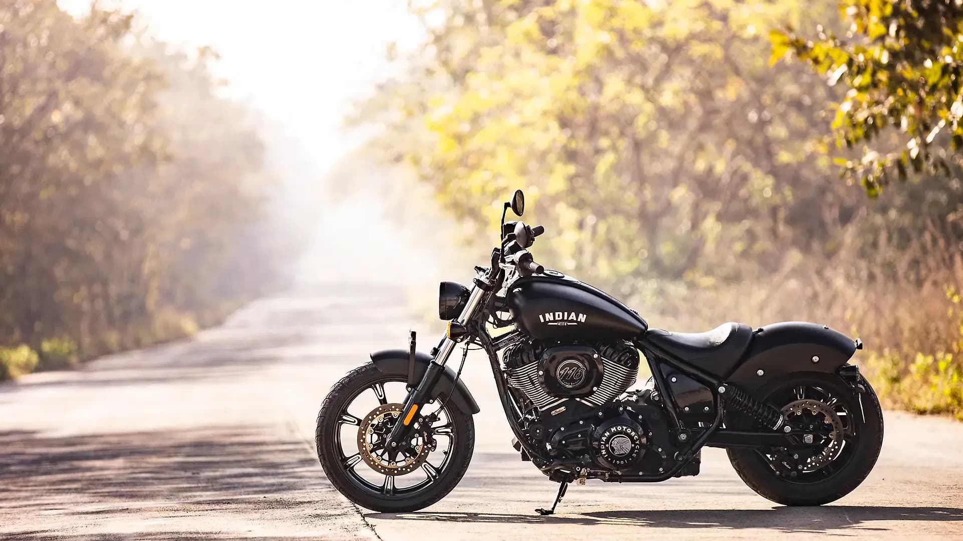 Indian Chief Dark Horse Left Side View