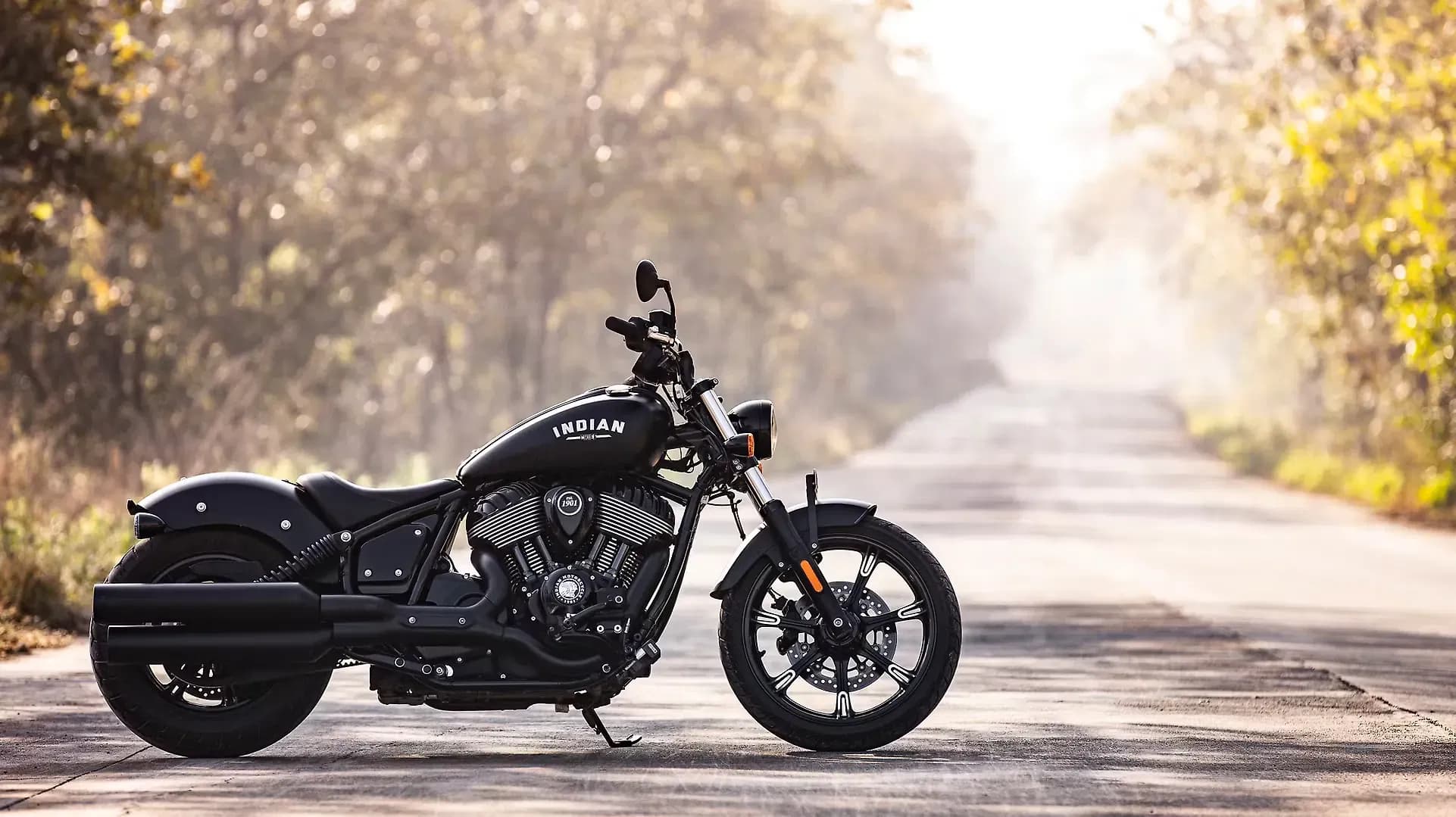 Indian Chief Dark Horse Right Side View