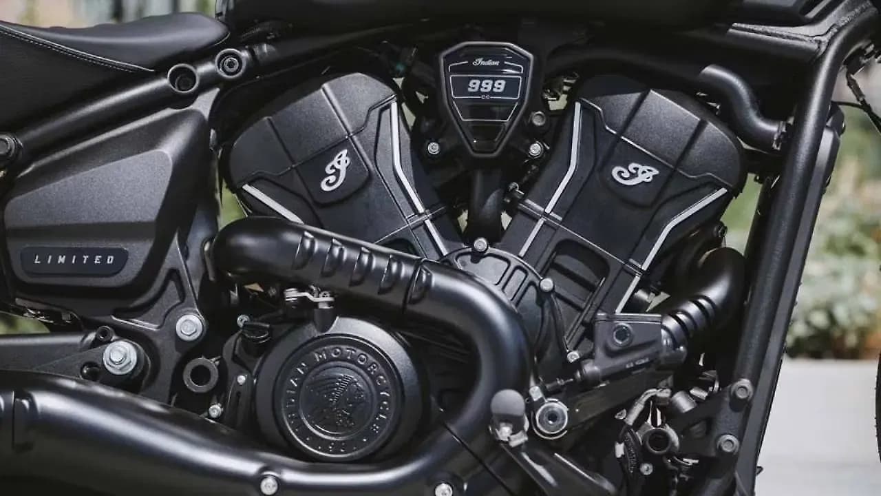 Indian Scout Sixty Bobber Engine From Right