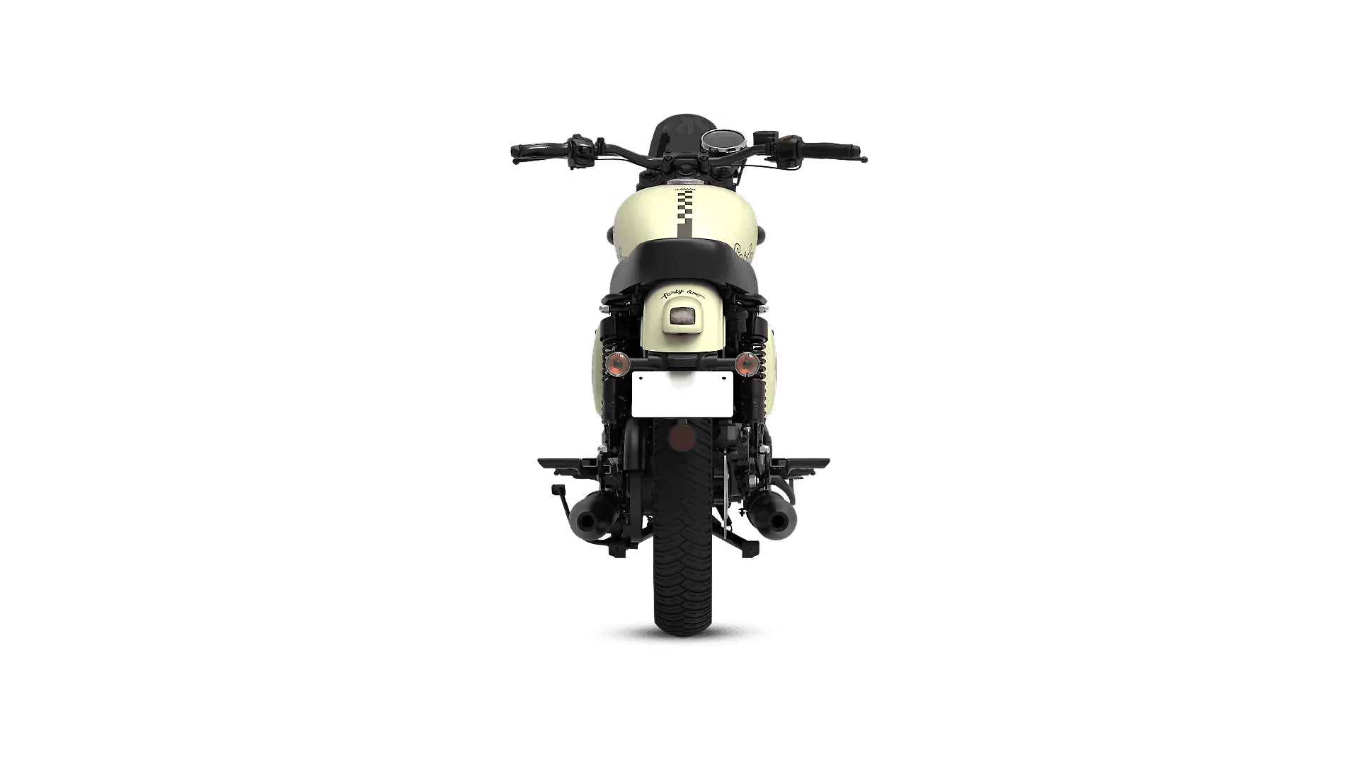 Jawa 42 Rear View