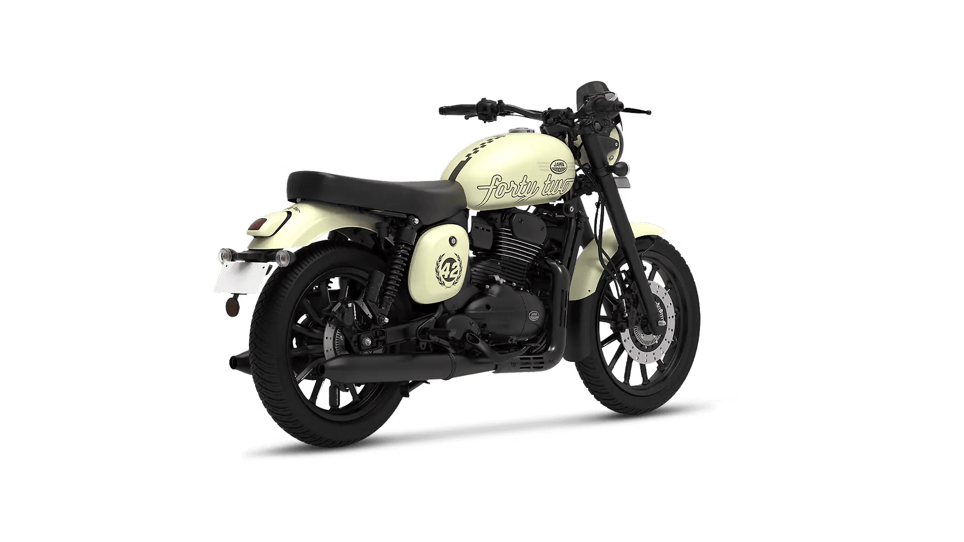 Jawa 42 Right Rear Three Quarter