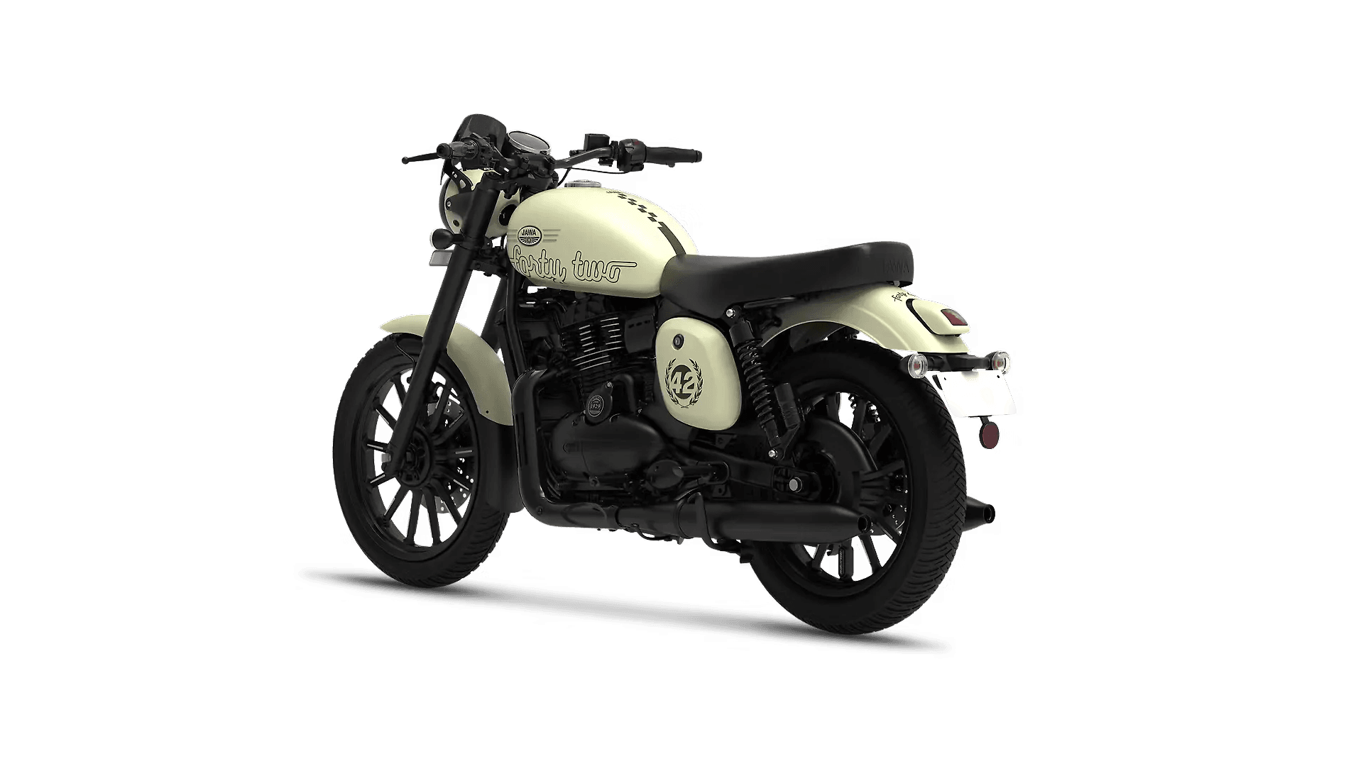 Jawa 42 Left Rear Three Quarter