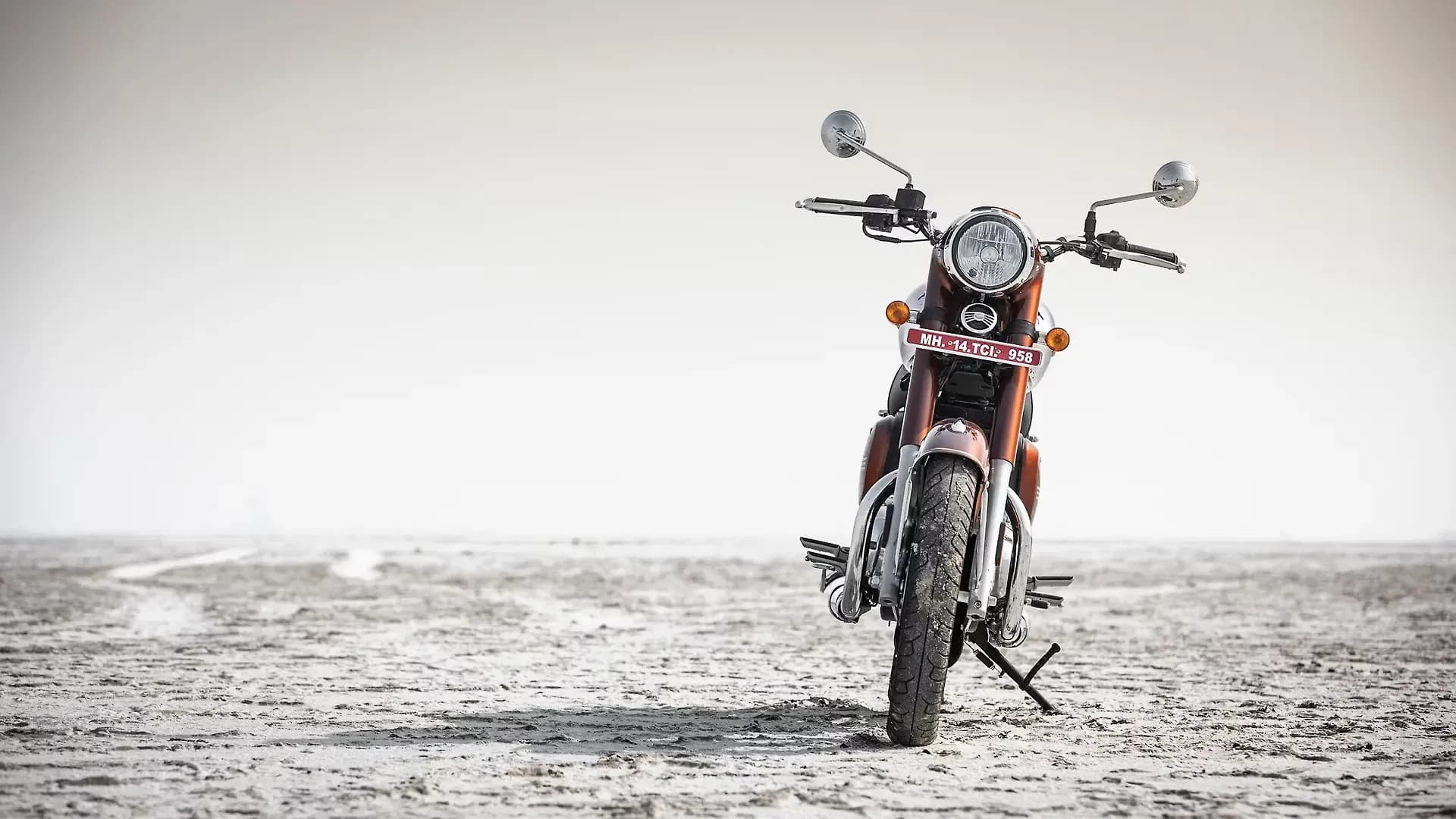 Jawa 350 Front View