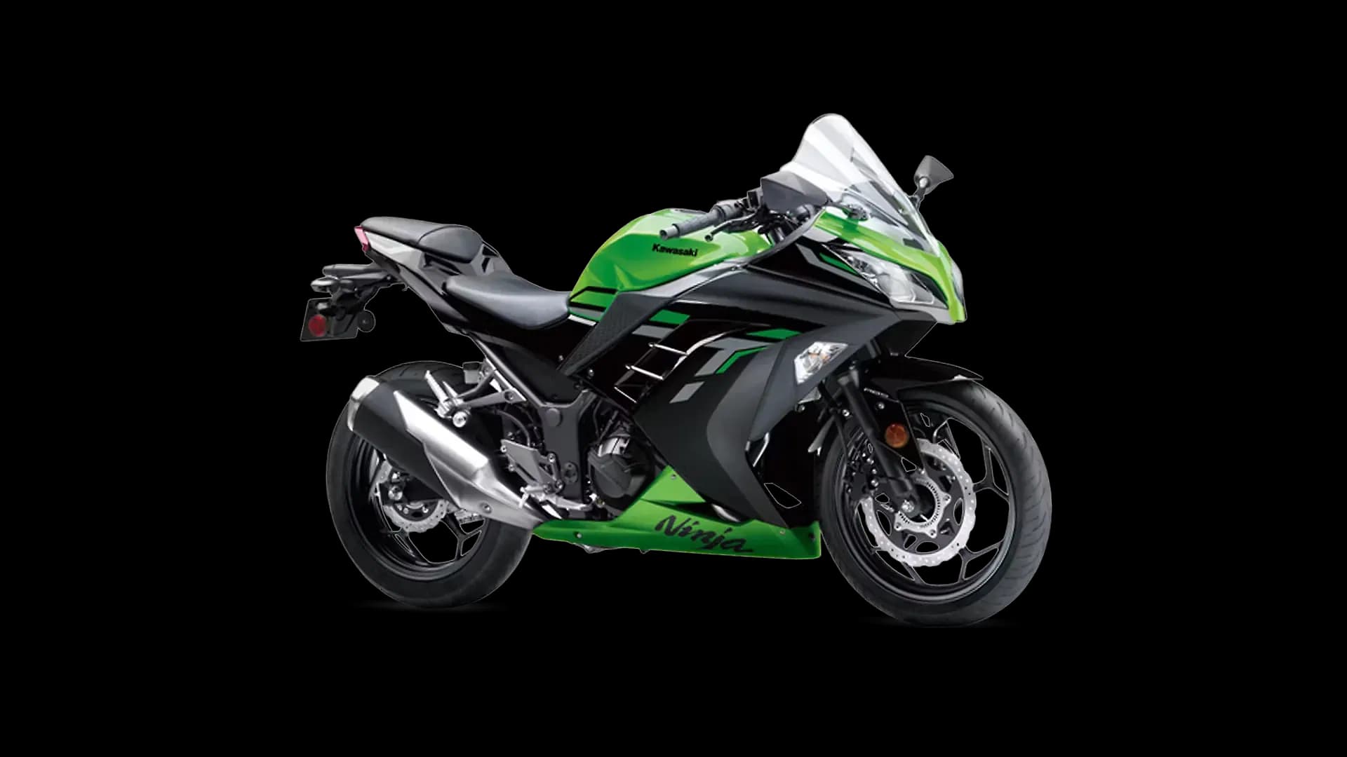 Kawasaki Ninja 300 Right Front Three Quarter