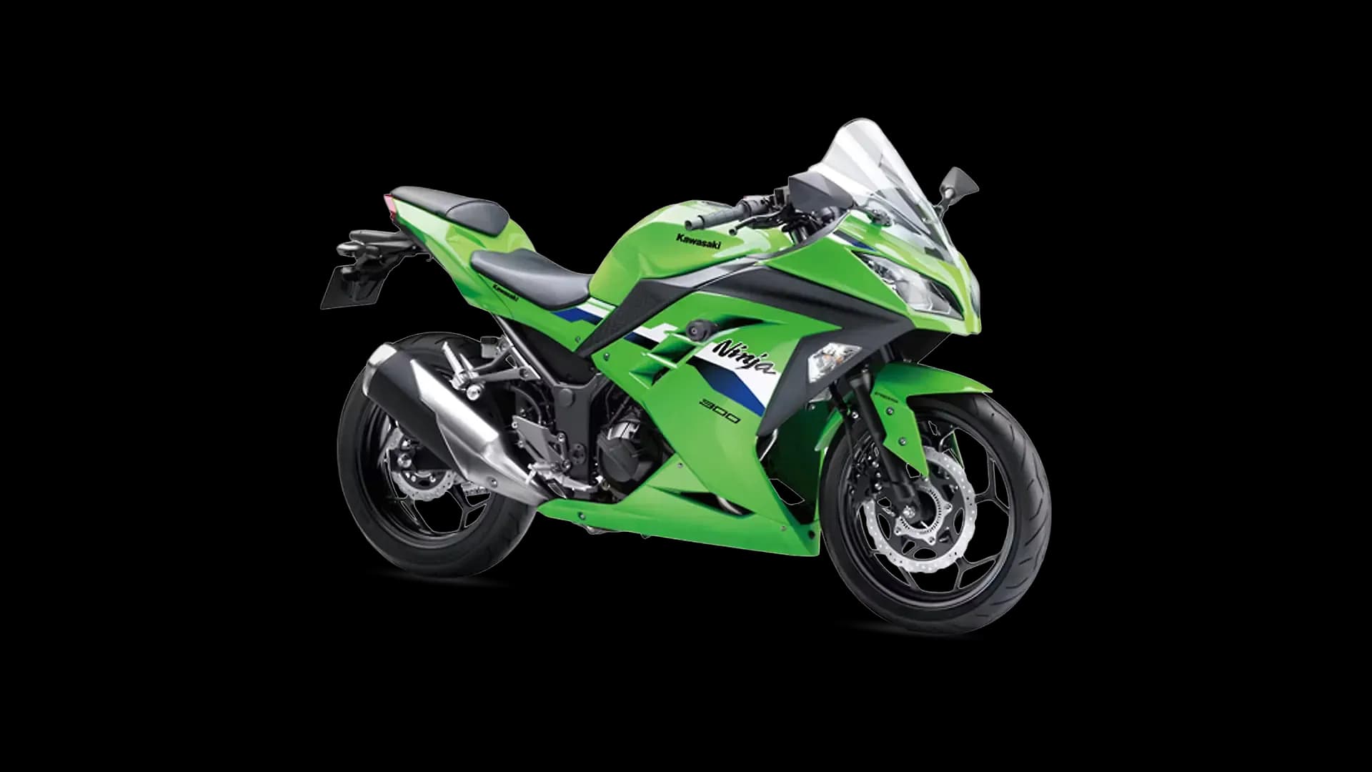 Kawasaki Ninja 300 Right Front Three Quarter