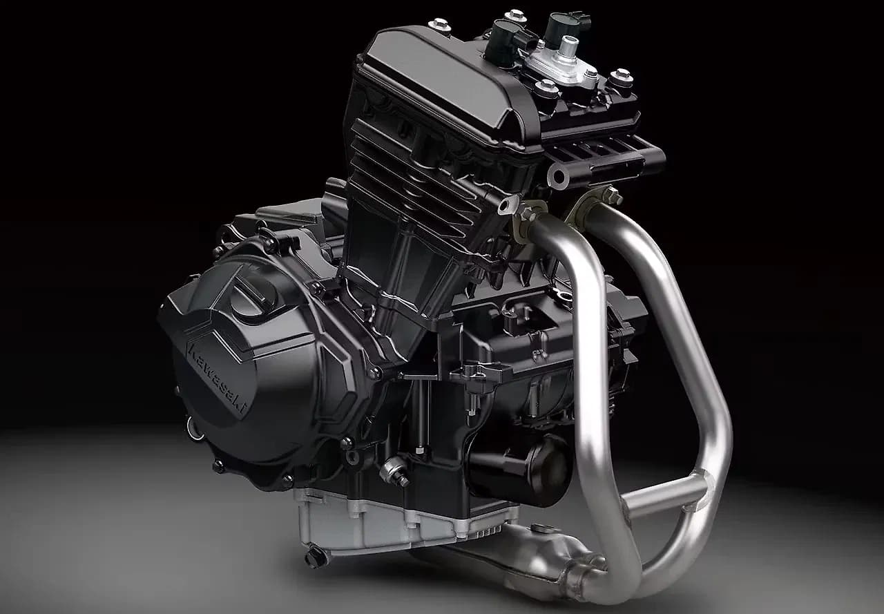 Kawasaki Ninja 300 Engine From Right