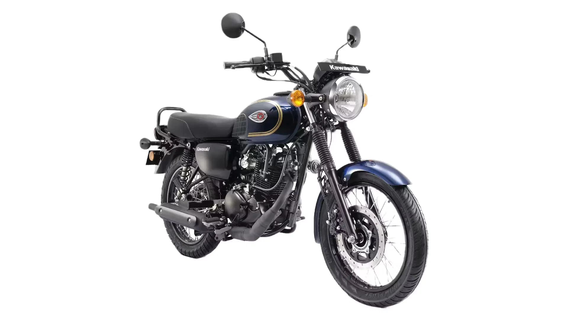 Kawasaki W175 Right Front Three Quarter