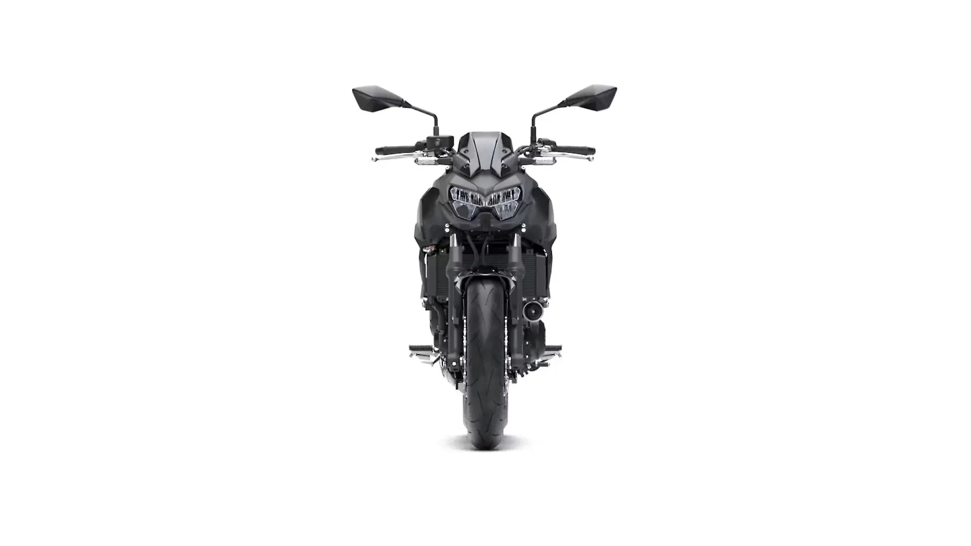 Kawasaki Z650 Front View
