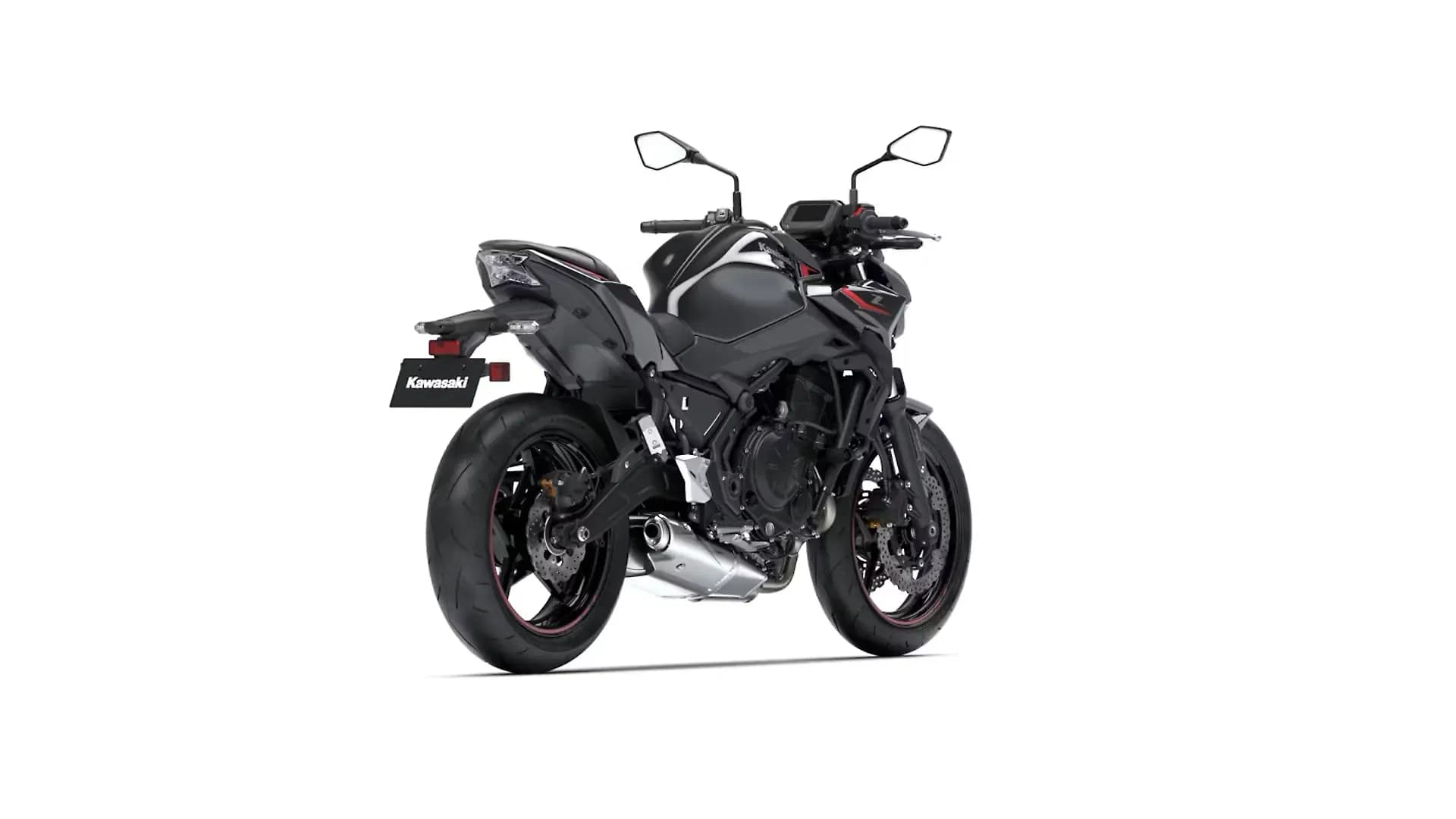 Kawasaki Z650 Right Rear Three Quarter