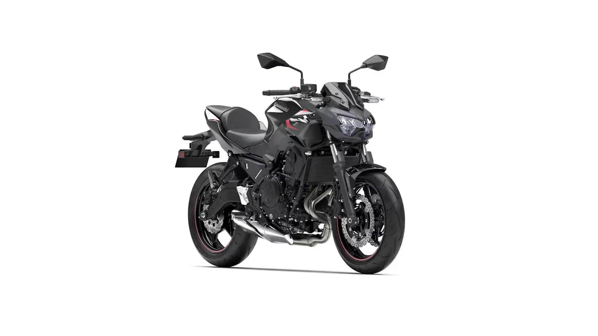 Kawasaki Z650 Right Front Three Quarter