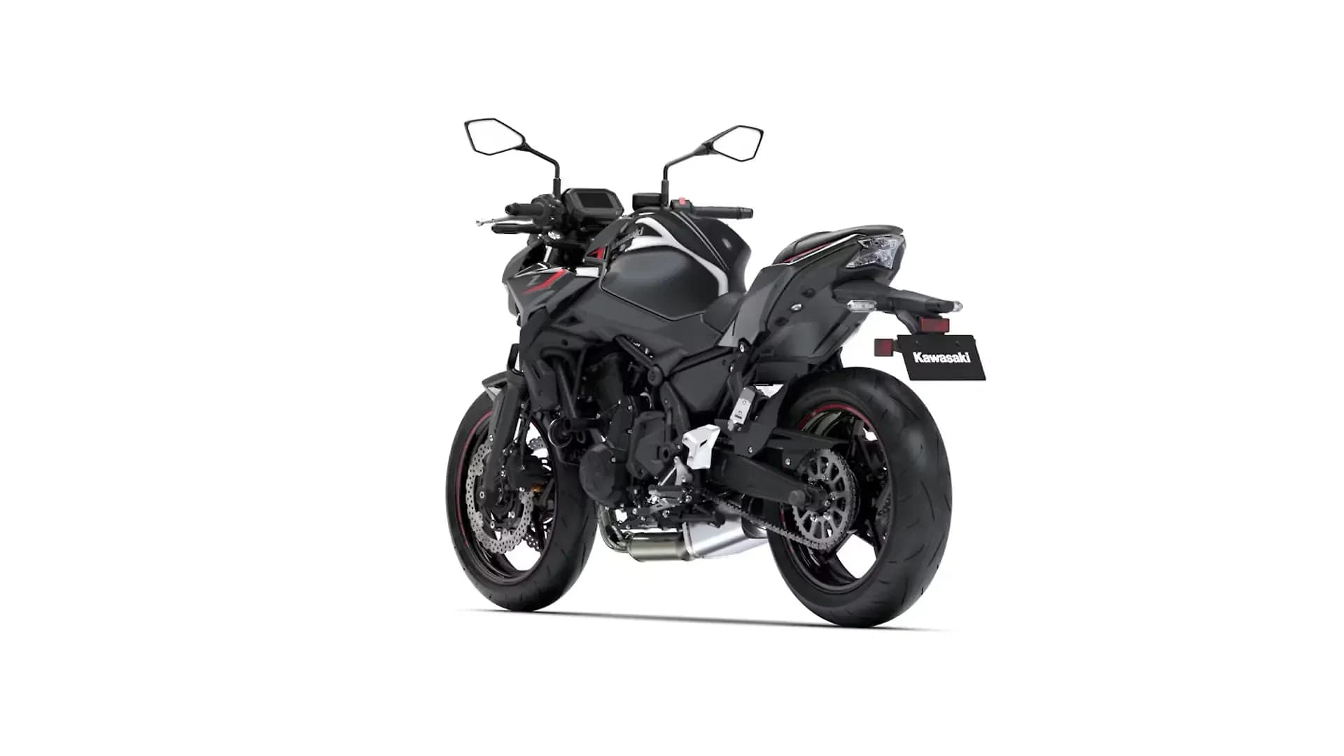 Kawasaki Z650 Left Rear Three Quarter