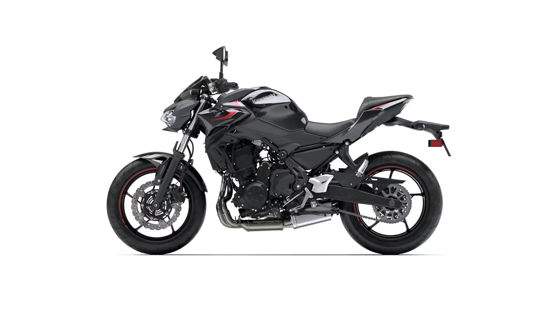 Kawasaki Z650 Left Side View