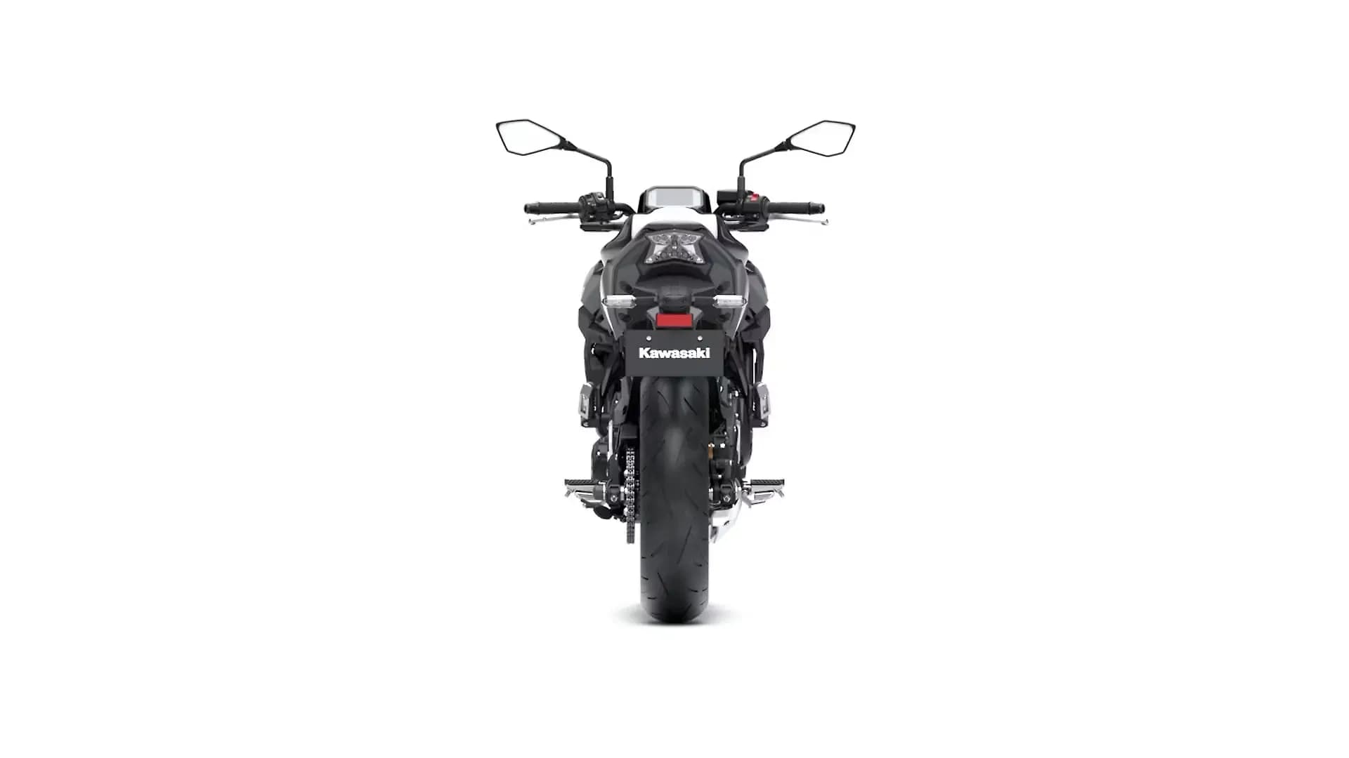 Kawasaki Z650 Rear View