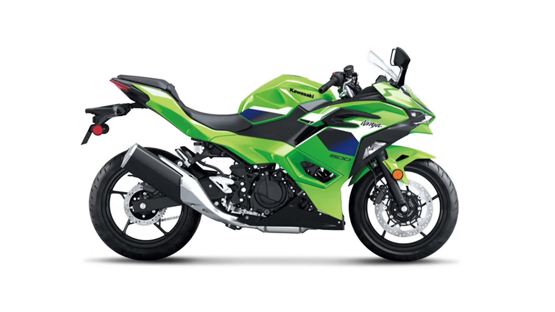 Kawasaki Ninja 500 Right Side View