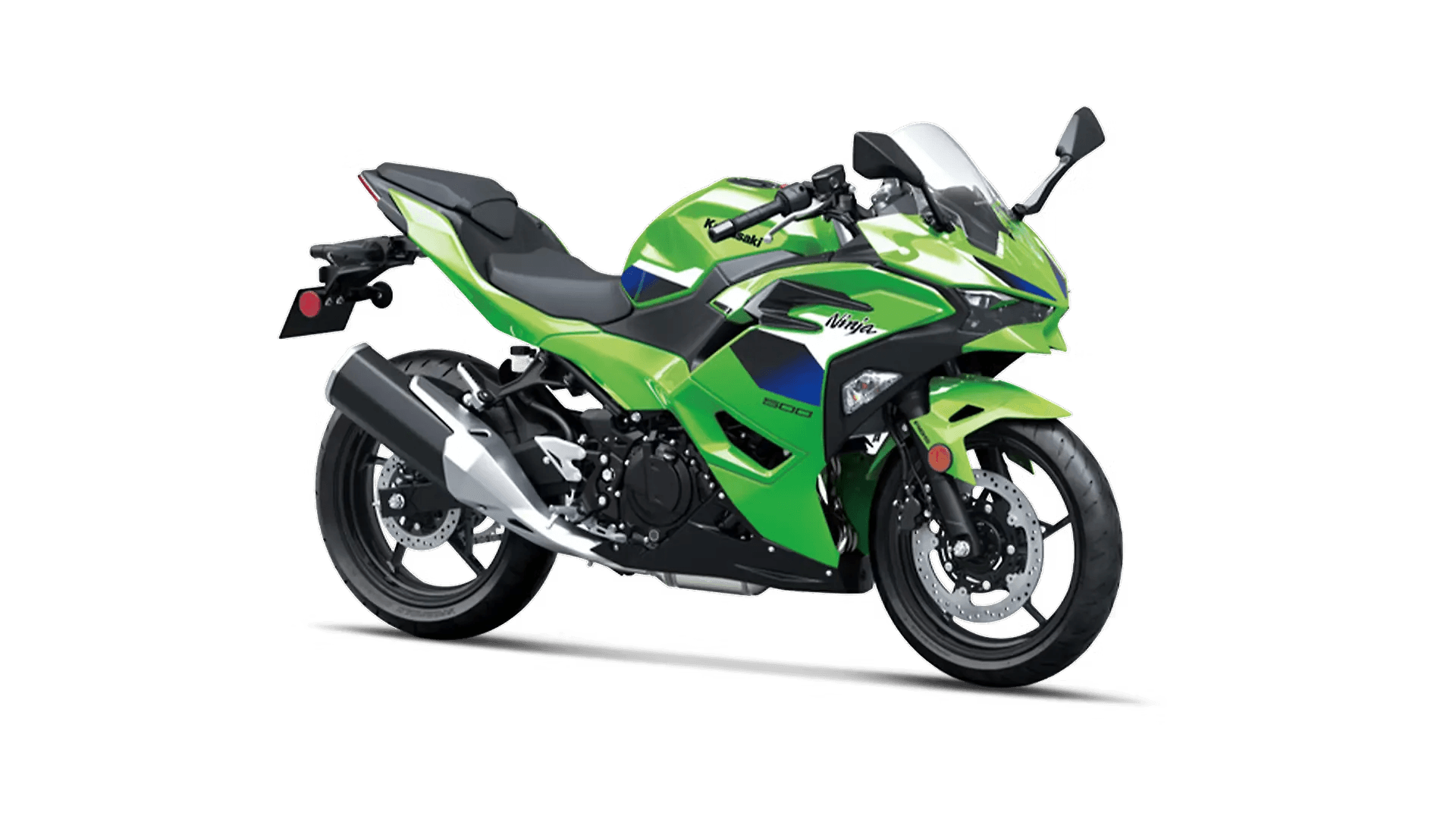 Kawasaki Ninja 500 Right Front Three Quarter