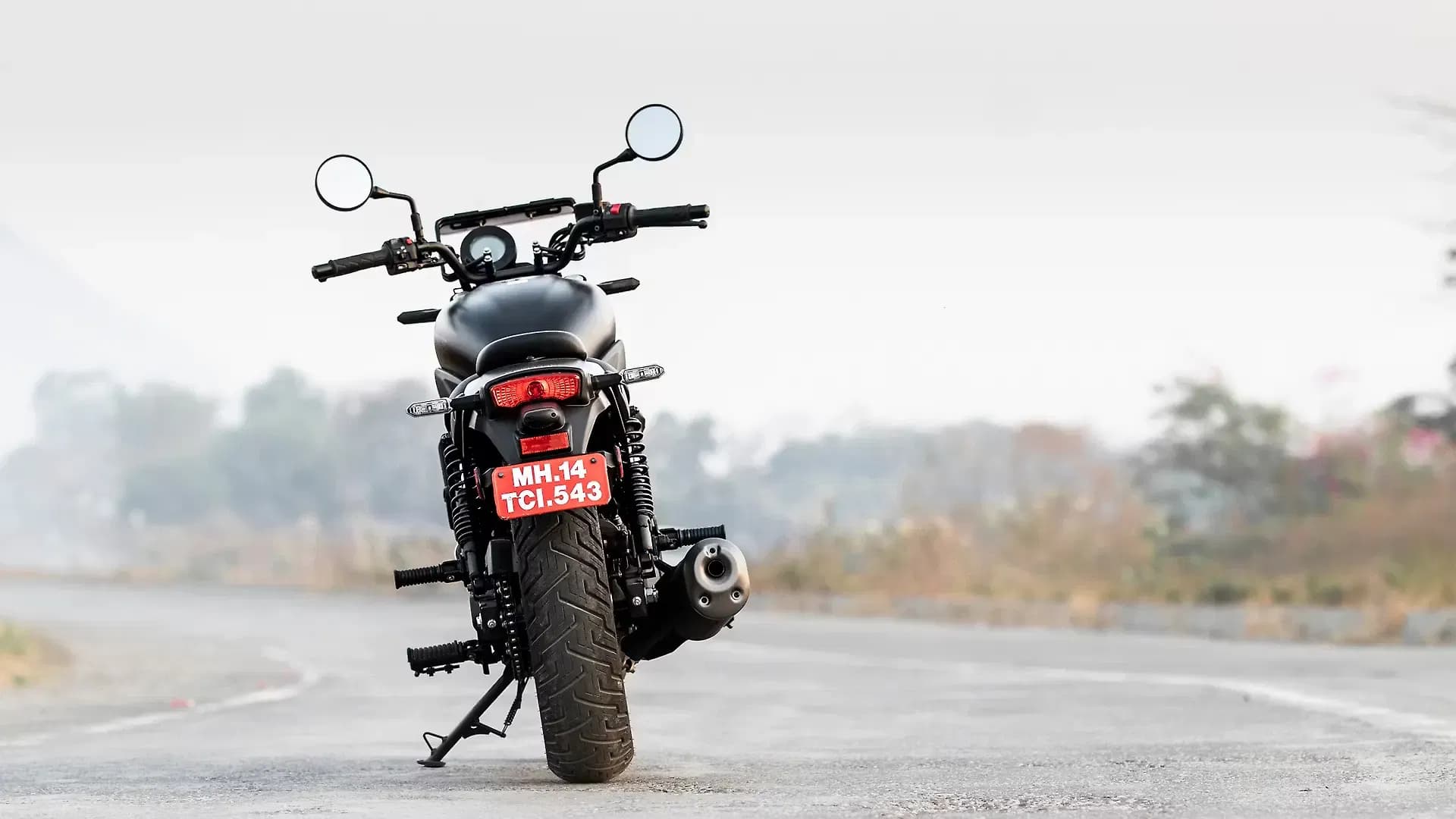 Kawasaki Eliminator Rear View