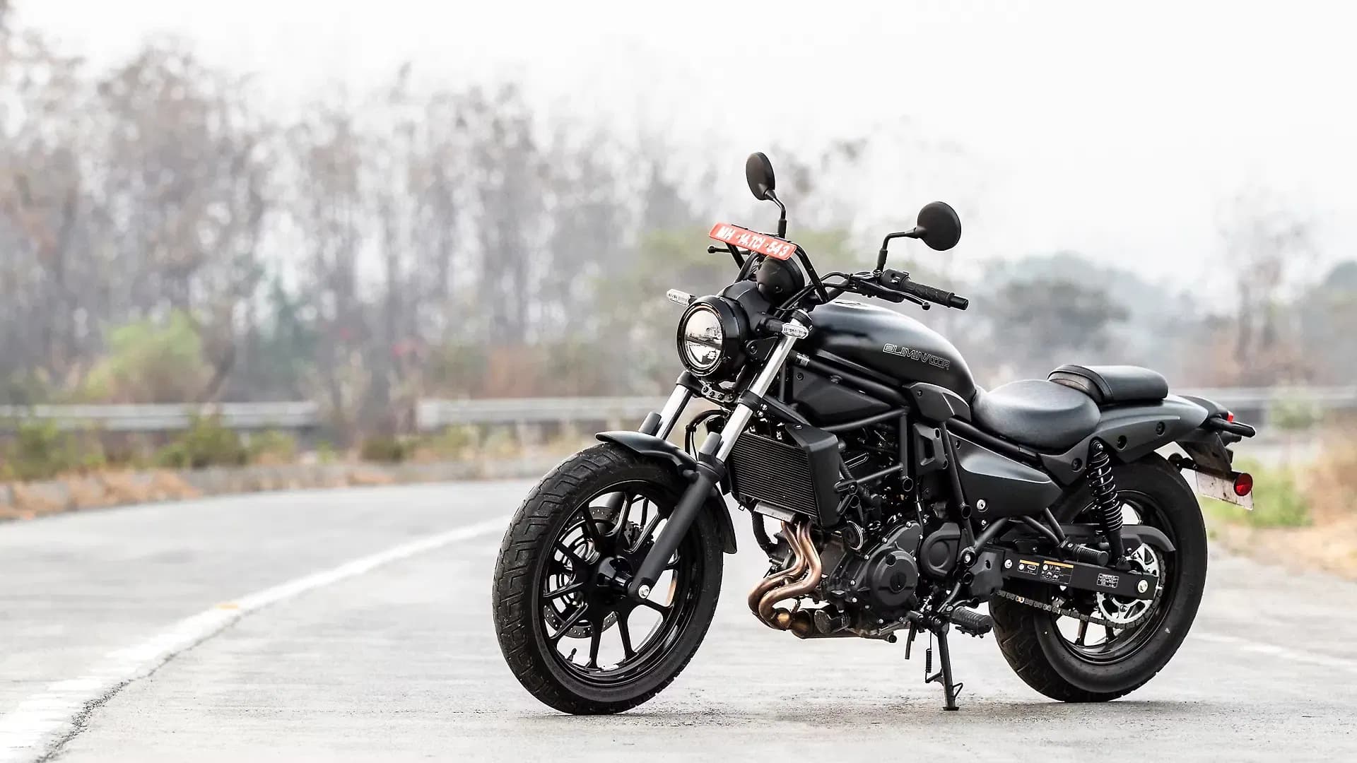 Kawasaki Eliminator Left Front Three Quarter