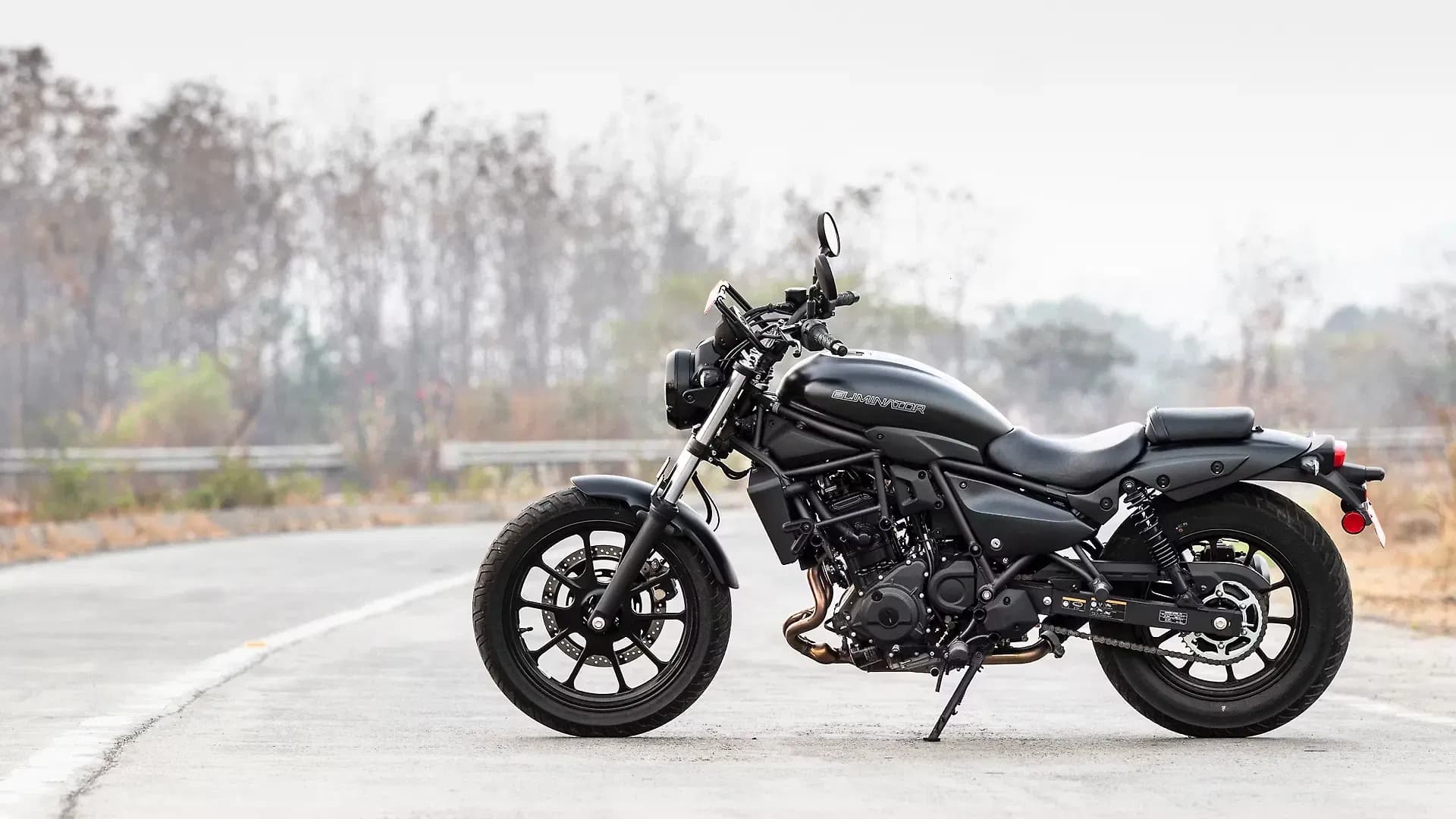 Kawasaki Eliminator Left Side View