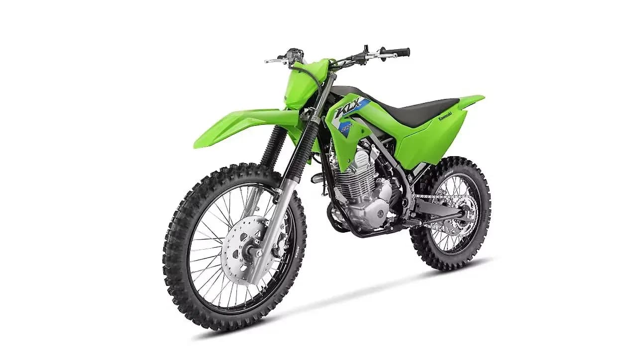 Kawasaki KLX230R Left Front Three Quarter