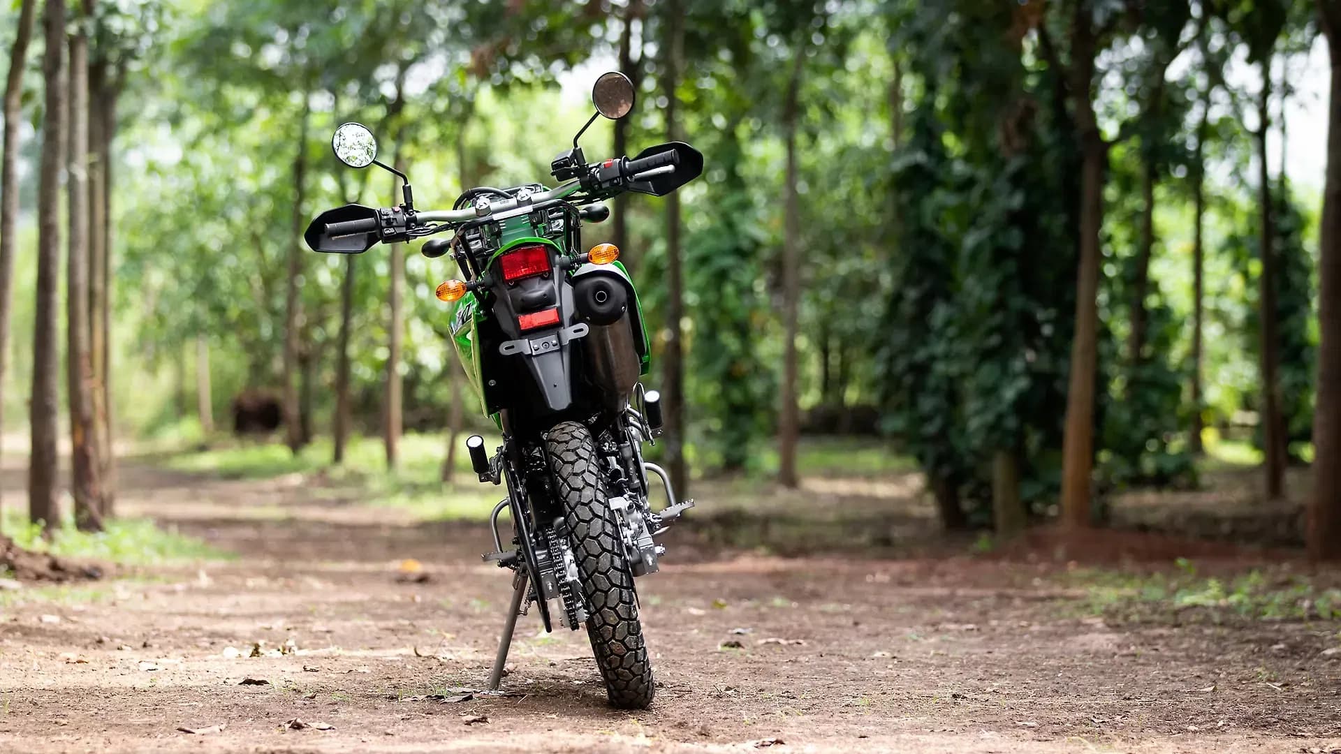 Kawasaki KLX 230 Rear View