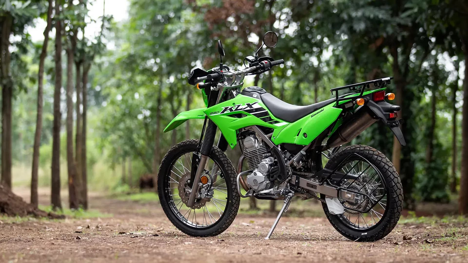 Kawasaki KLX 230 Left Rear Three Quarter