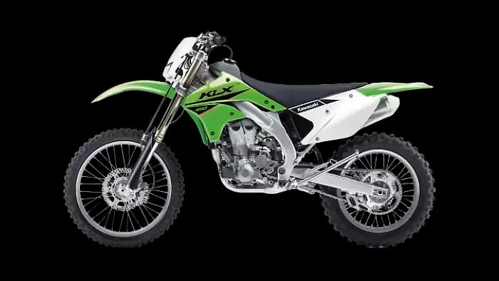Kawasaki KLX450R Left Side View