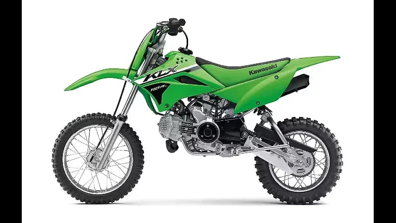 Kawasaki KLX110R L Left Side View