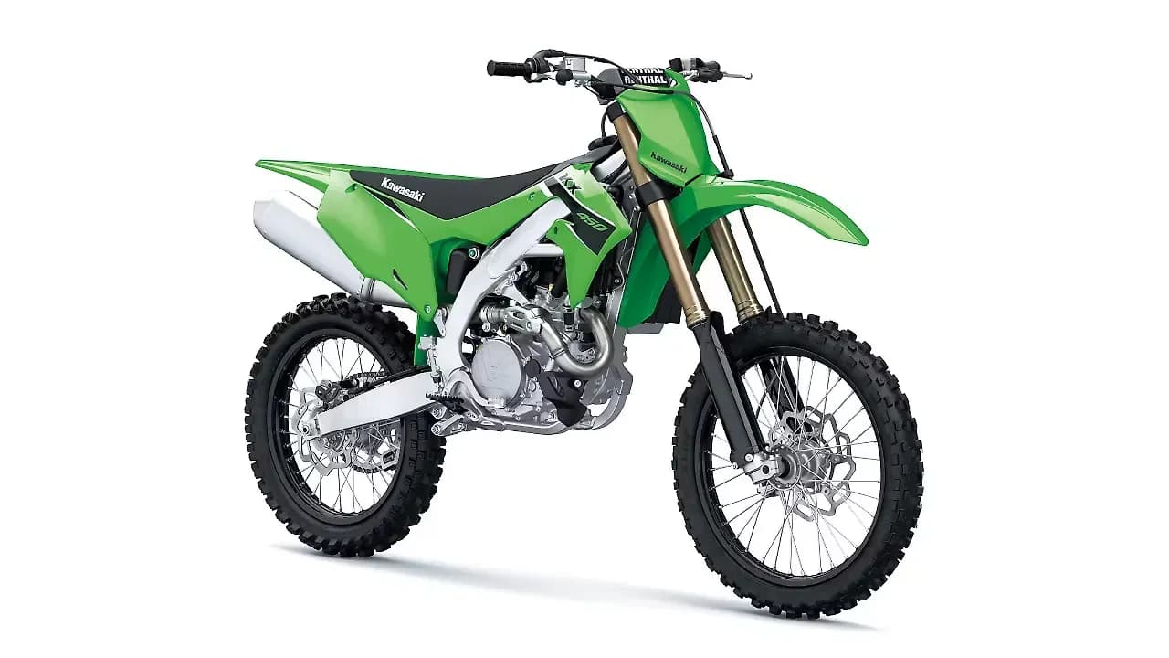 Kawasaki KX450 in Lime Green