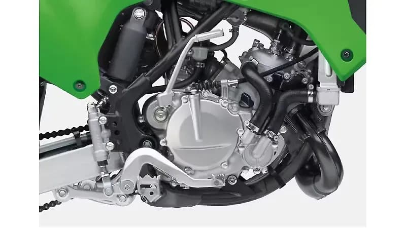 Kawasaki KX 85 Engine From Right