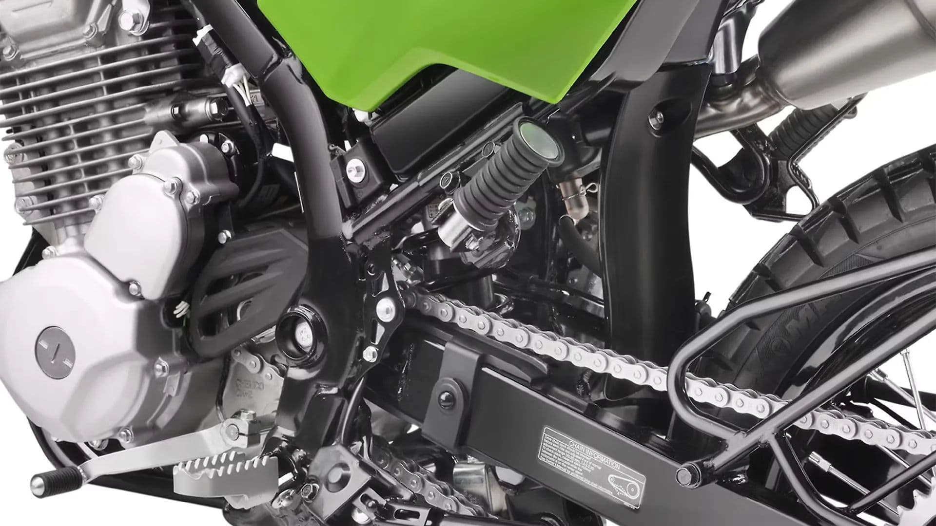 Kawasaki KLX230 Heel Plate