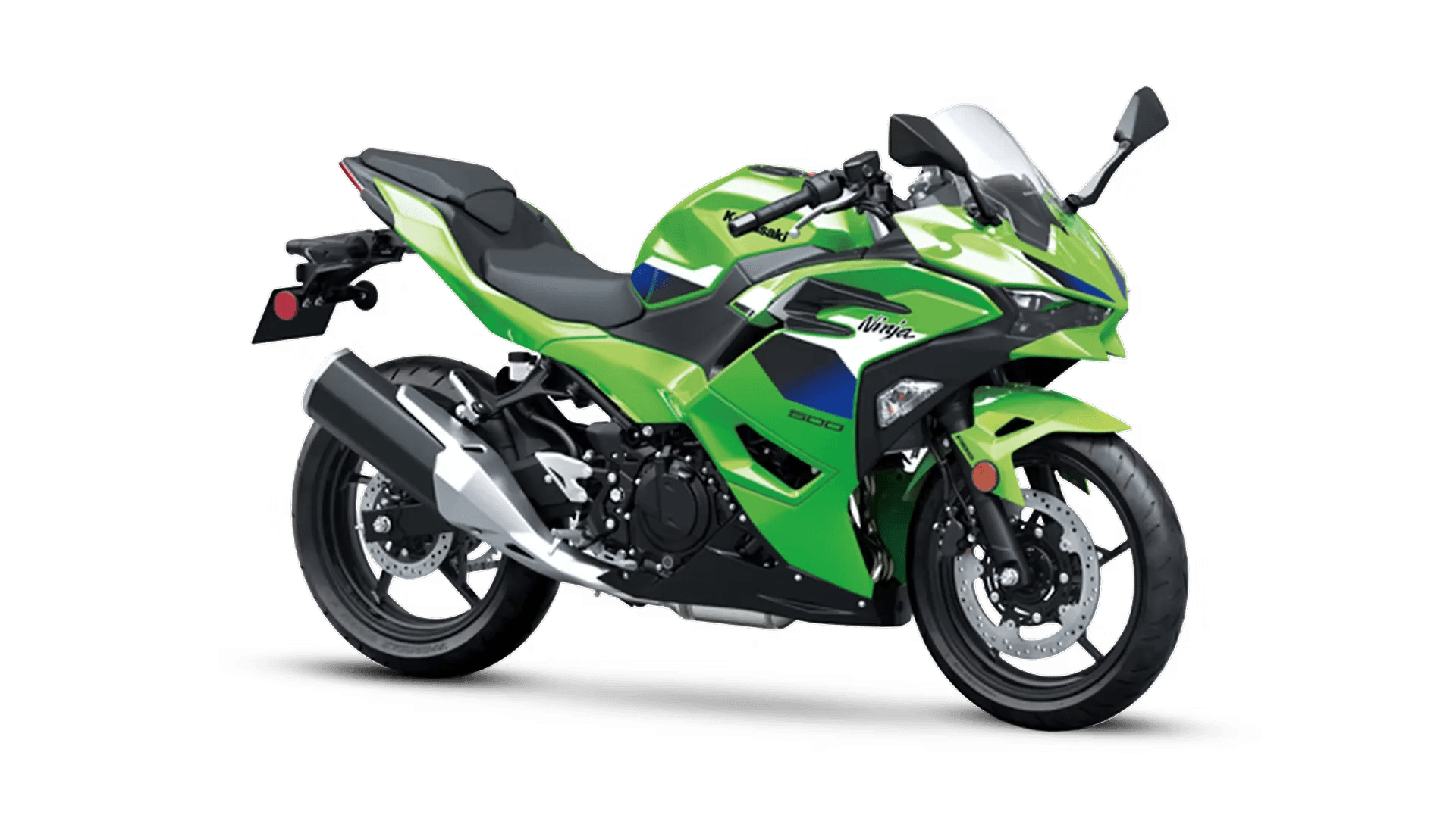 Kawasaki Ninja 500 Right Front Three Quarter