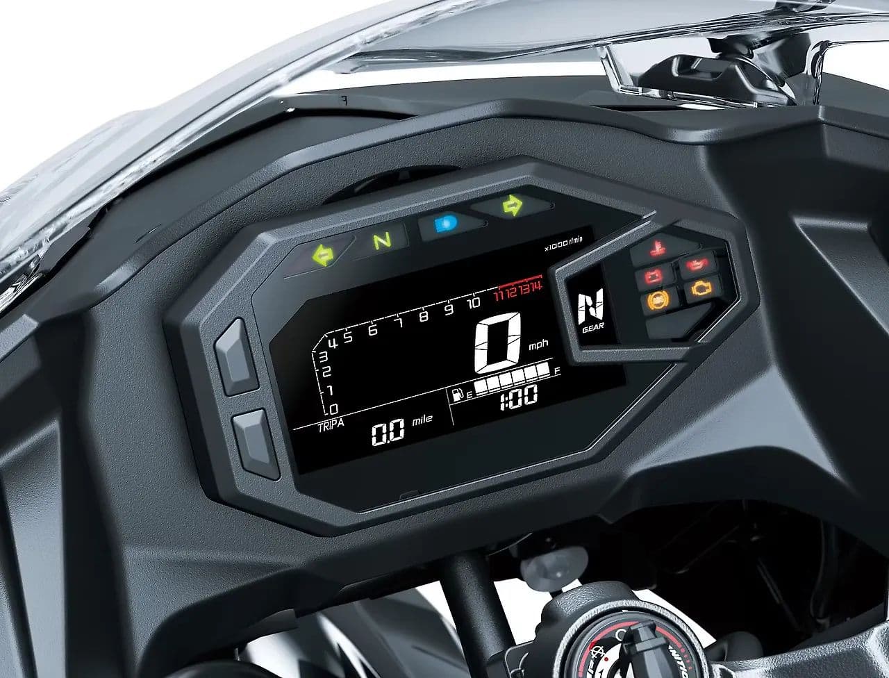 Kawasaki Ninja 500 Instrument Cluster