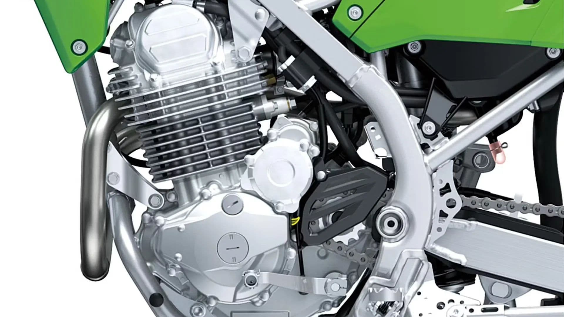 Kawasaki KLX230R S Engine From Left