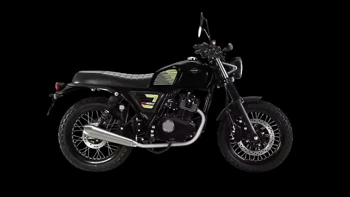 Keeway SR250 in Glossy Black