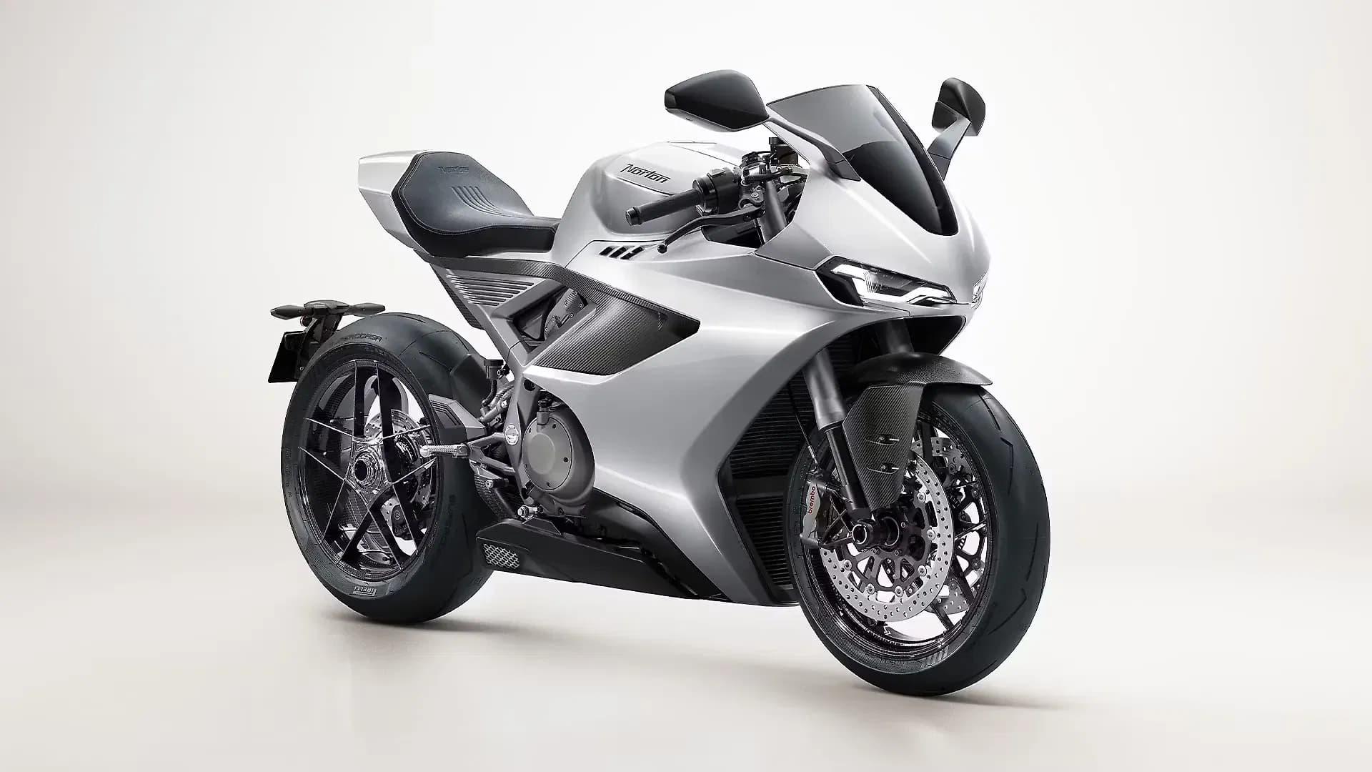 Norton Manx R Right Front Three Quarter