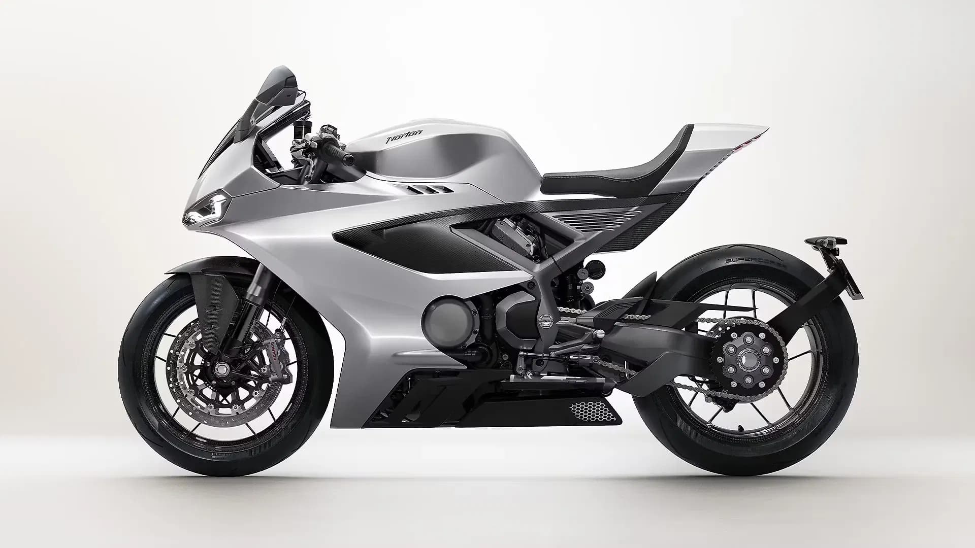 Norton Manx R Left Side View