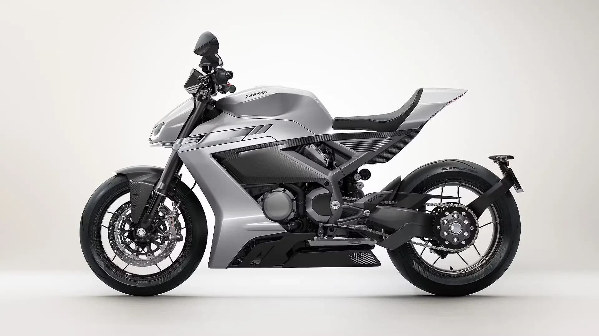 Norton Manx Left Side View