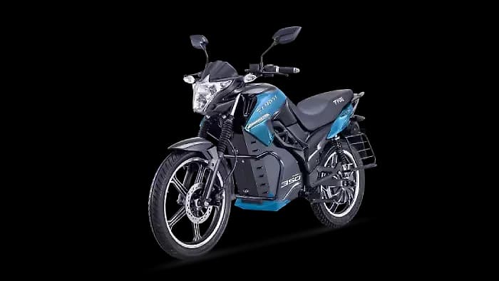 PURE EV Etryst-350 Left Front Three Quarter