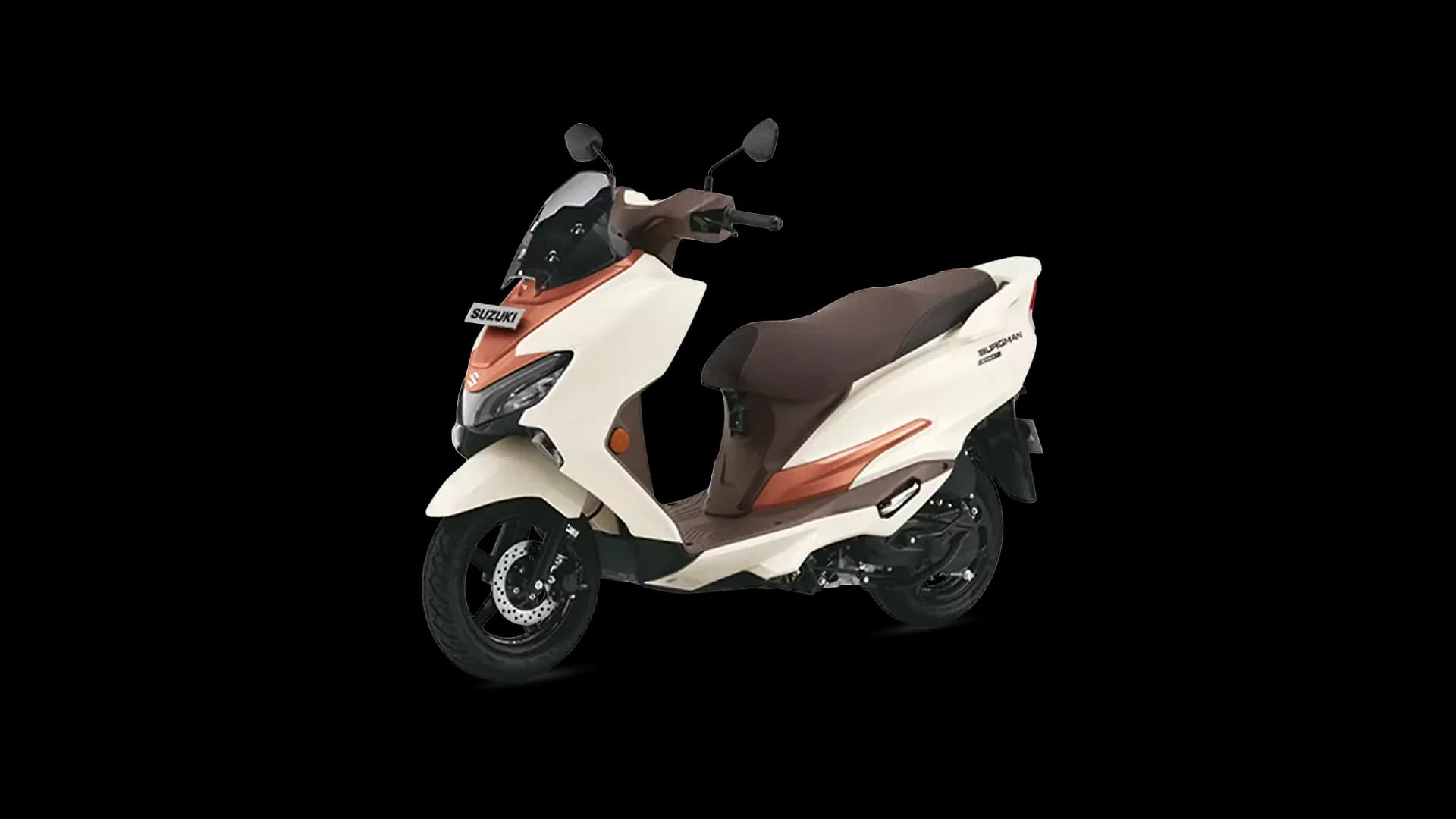 Suzuki Burgman Street 125 2026 Left Front Three Quarter