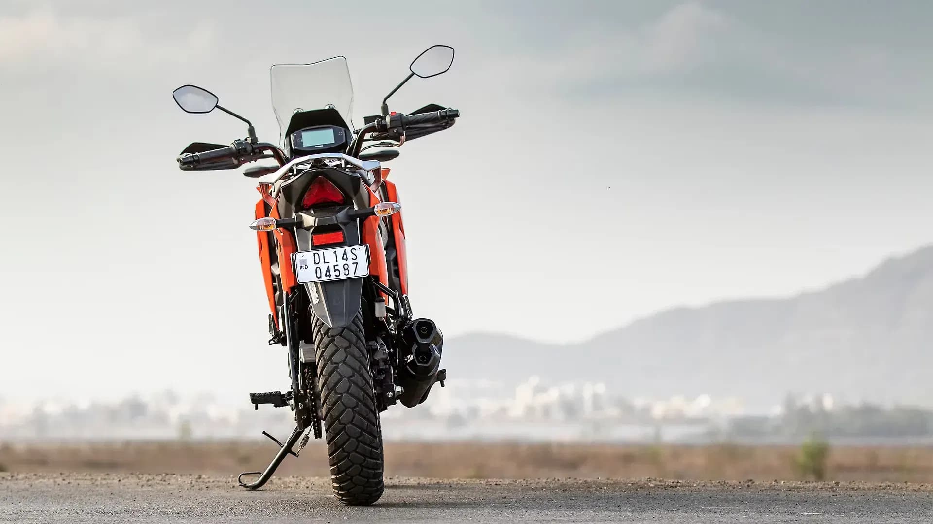 Suzuki V-Strom SX Rear View