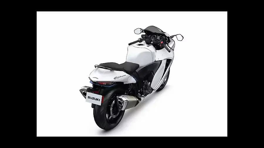 Suzuki Hayabusa Right Rear Three Quarter