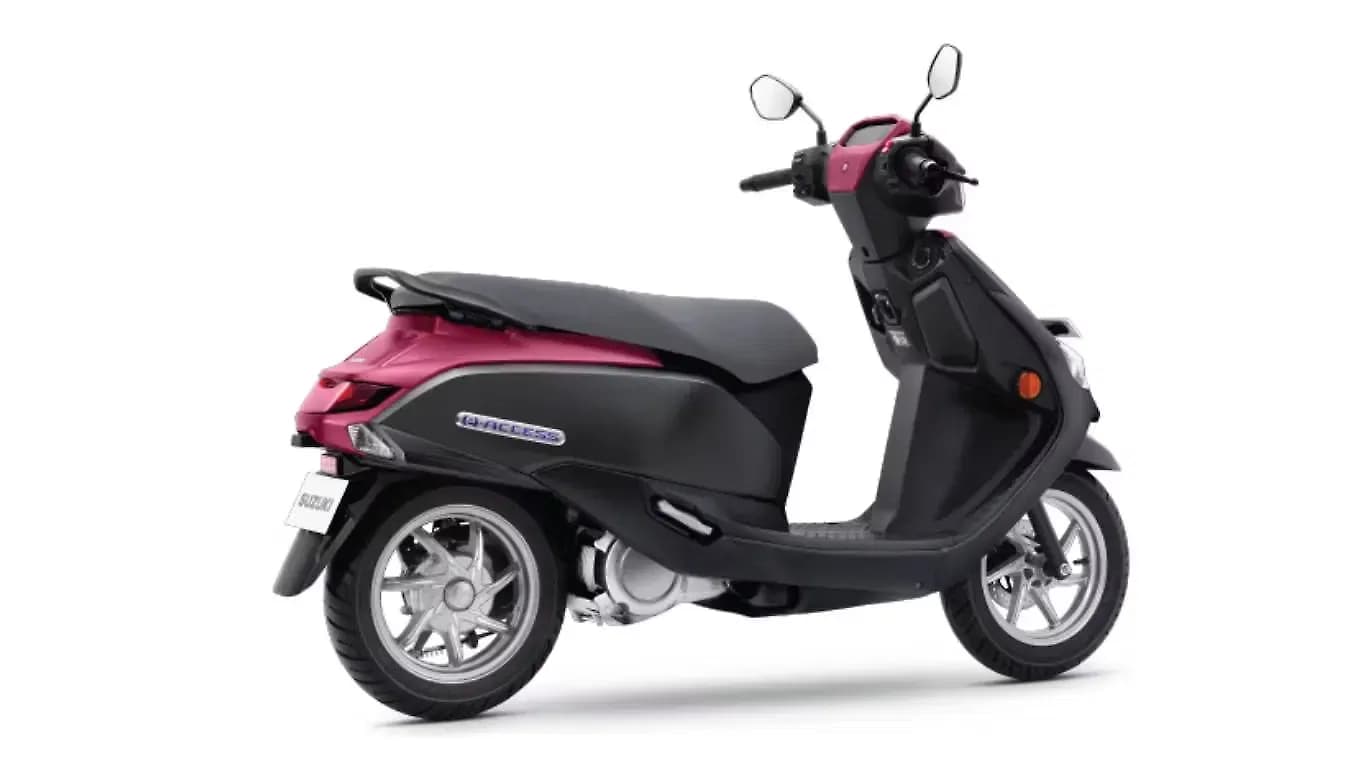 Suzuki E Access Right Rear Three Quarter