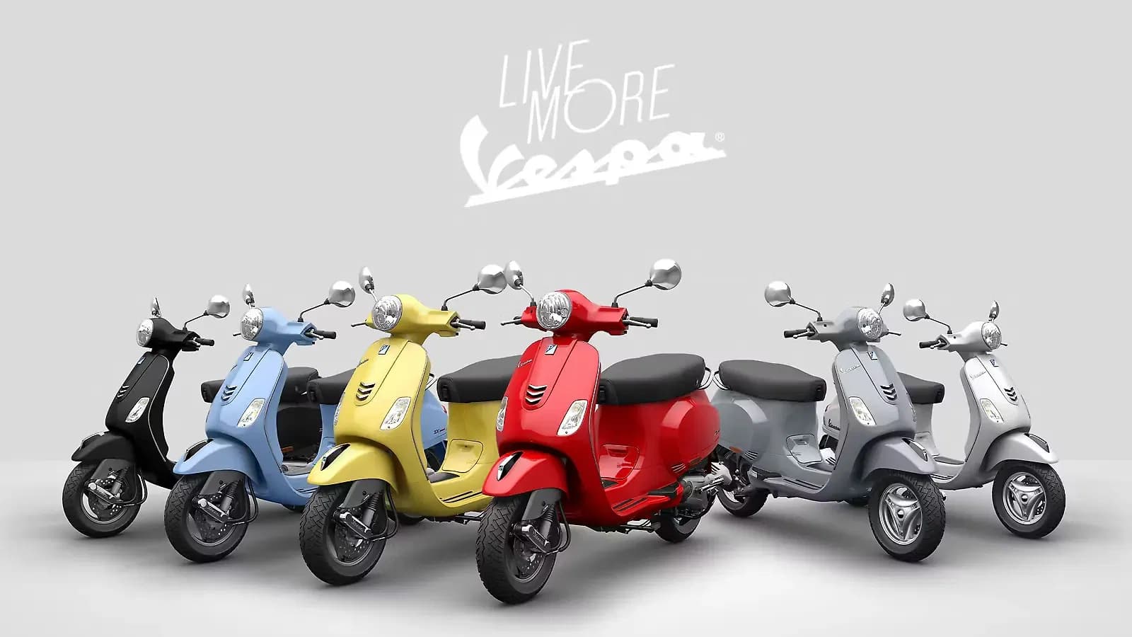 Vespa ZX 125 Right Front Three Quarter