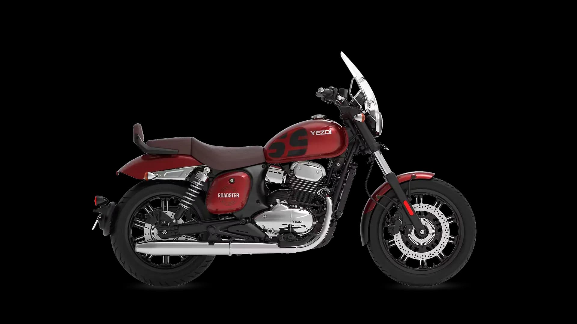 Yezdi Roadster Right Side View