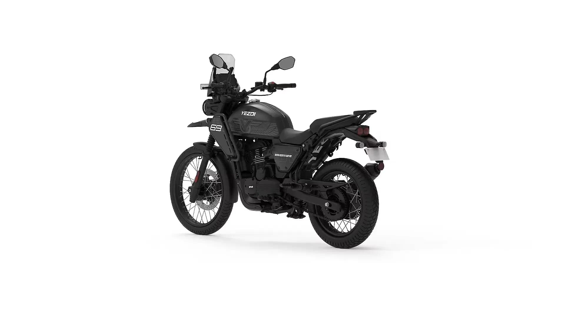 Yezdi Adventure Left Rear Three Quarter