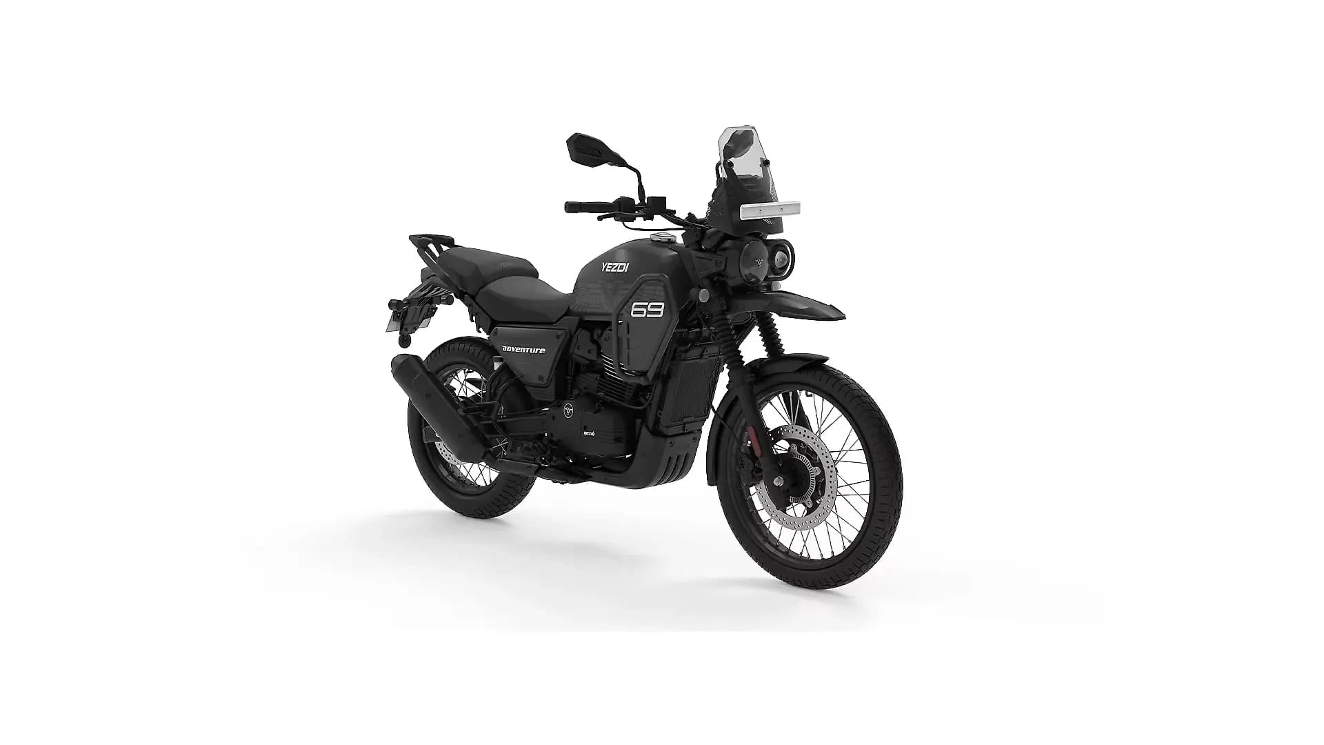 Yezdi Adventure Right Front Three Quarter