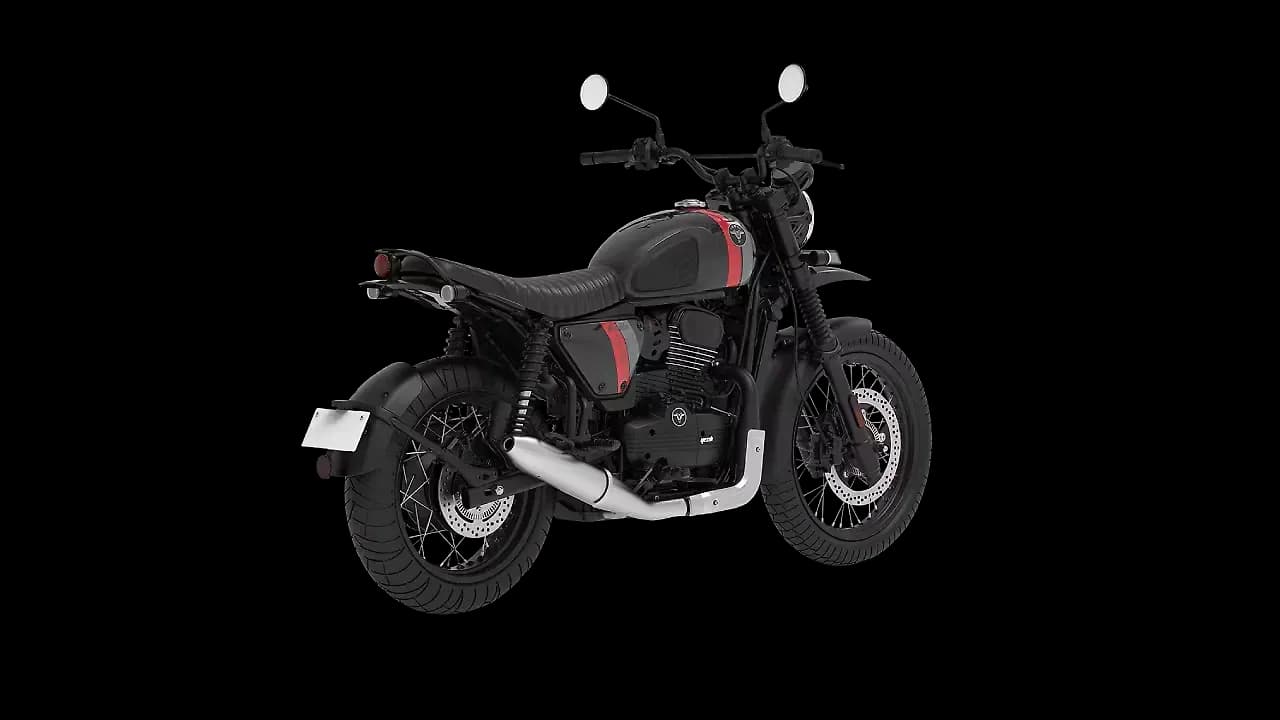 Yezdi Scrambler Right Rear Three Quarter