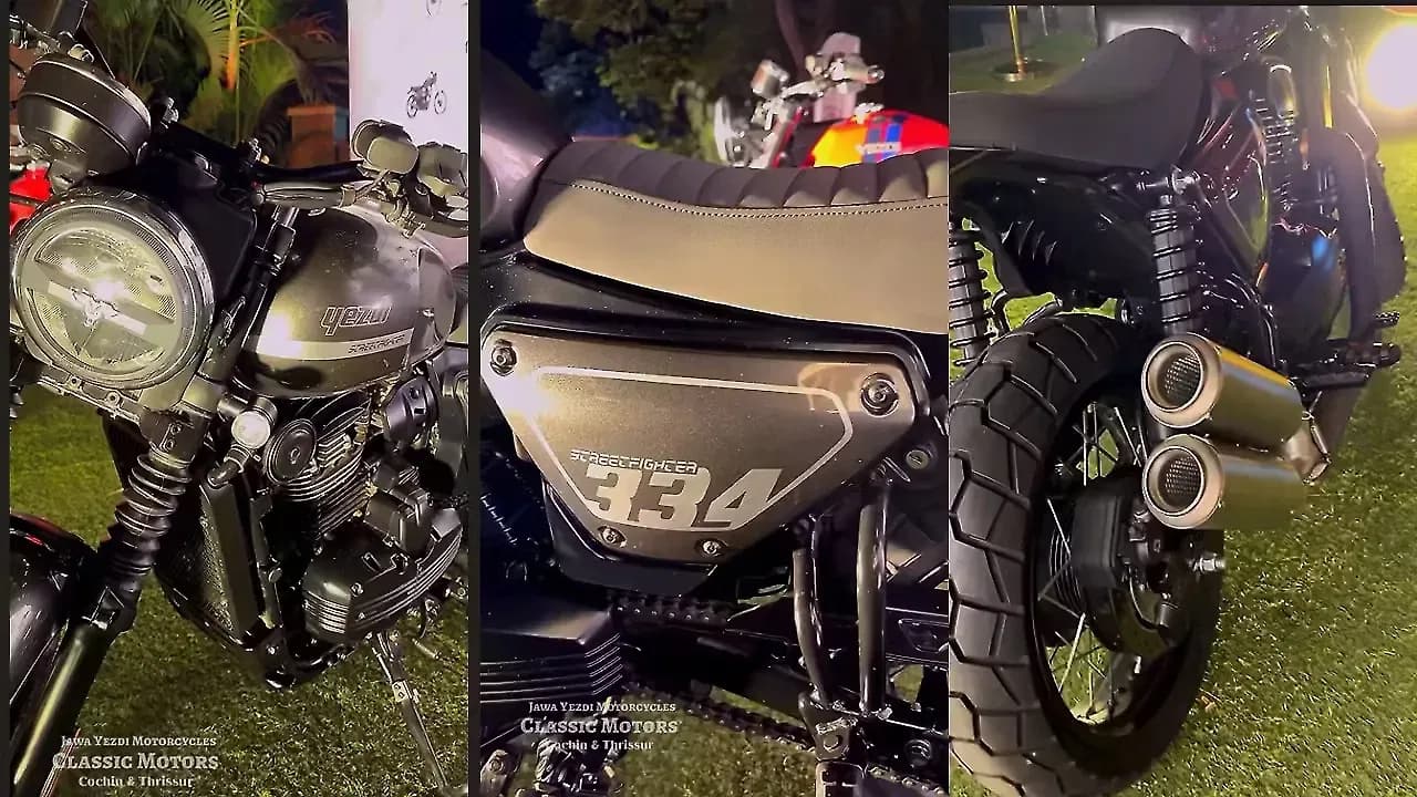 Yezdi Streetfighter Head Light